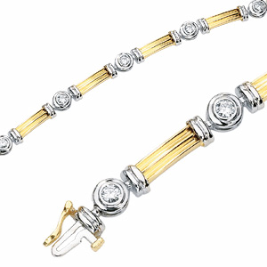 Moissanite Tennis Bracelet
